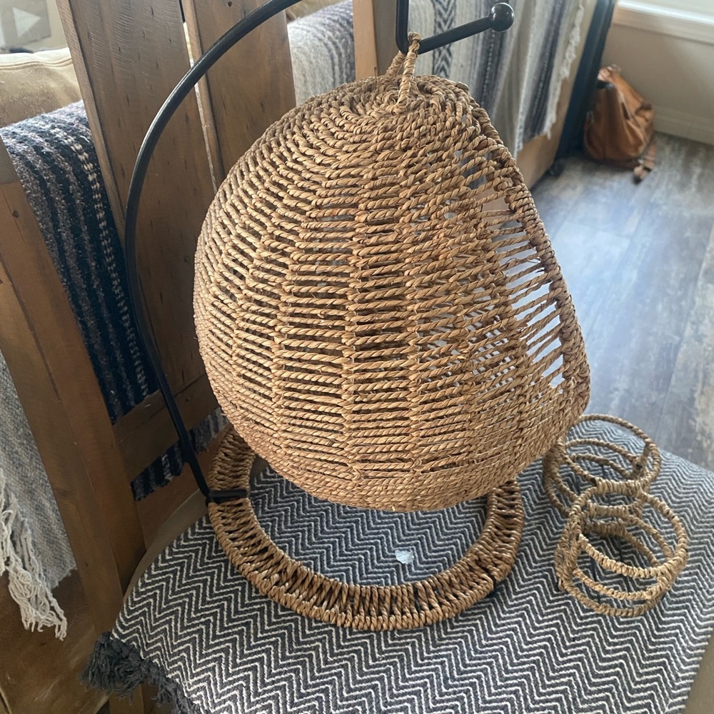 Natural Woven Rattan Basket Set - Picture 4 of 7